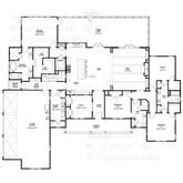 Meadow House Plan First Floor Plan