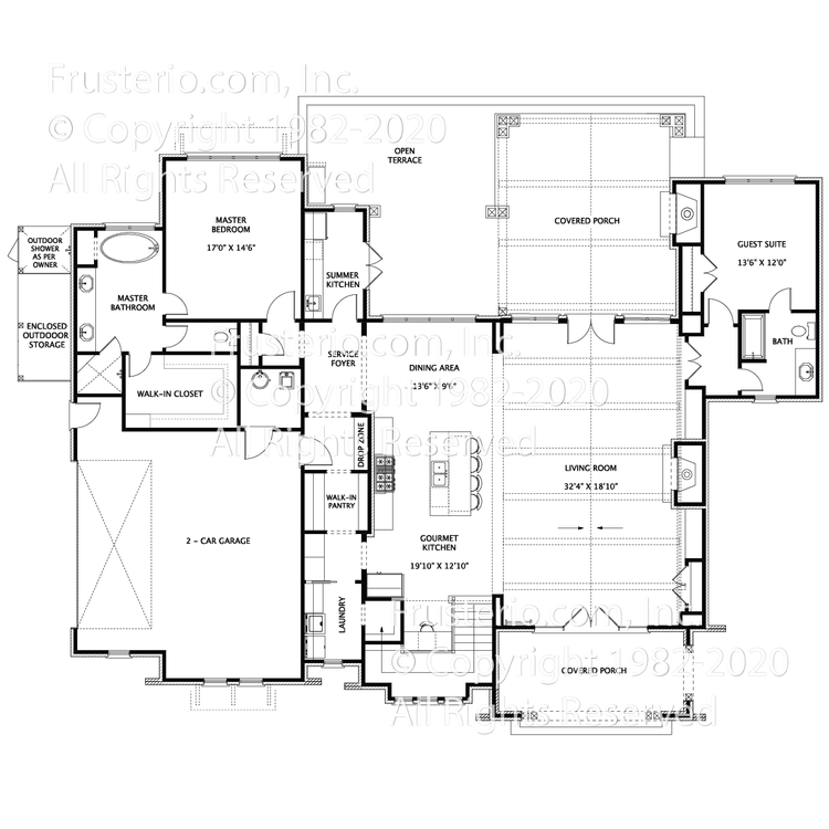 Sinclair House Plan First Floor Plan