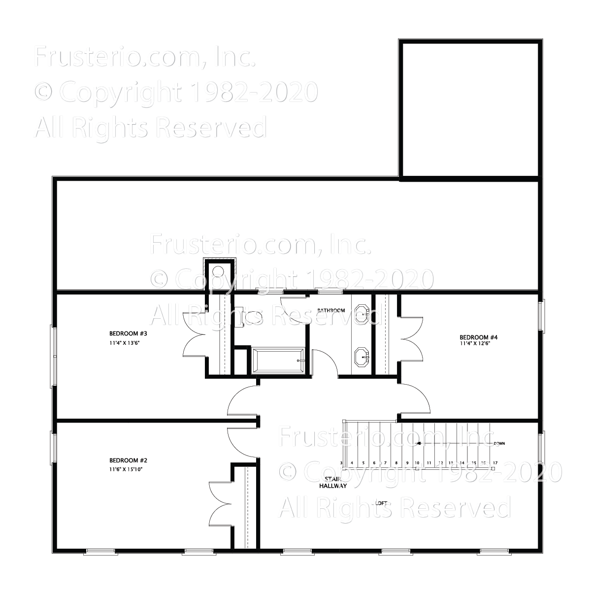 Evan House Plan 2nd Floor