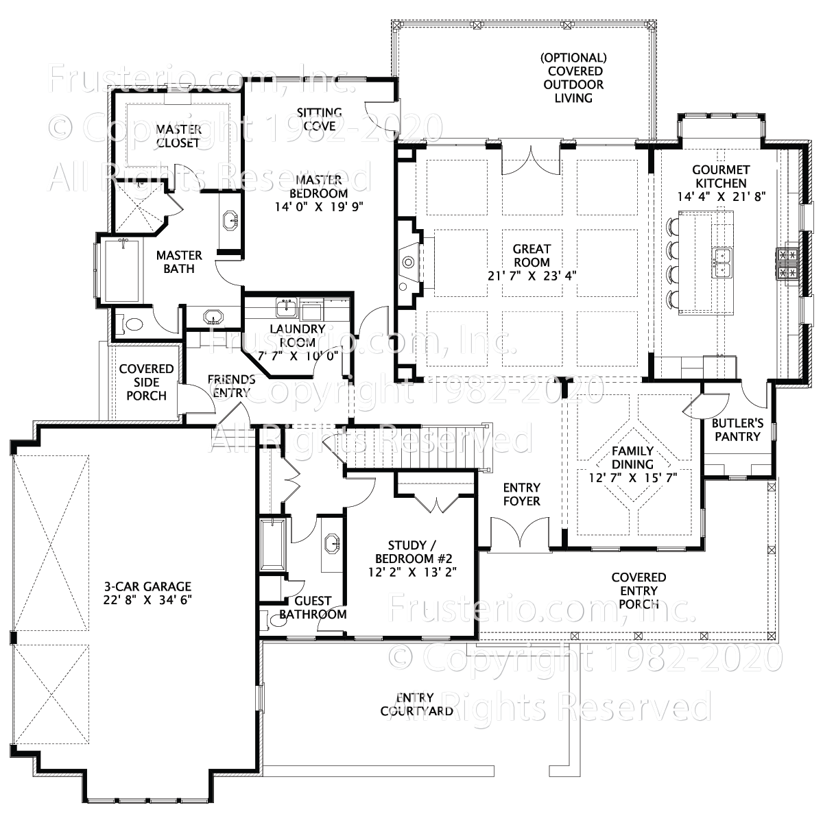 Dominic House Plan First Floor Plan