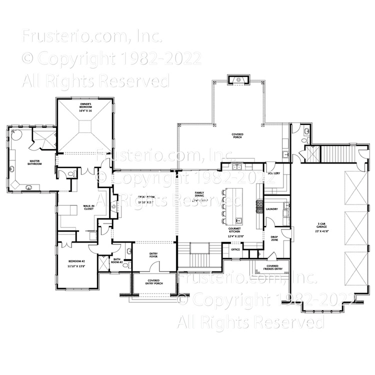 Michelle House Plan First Floor Plan
