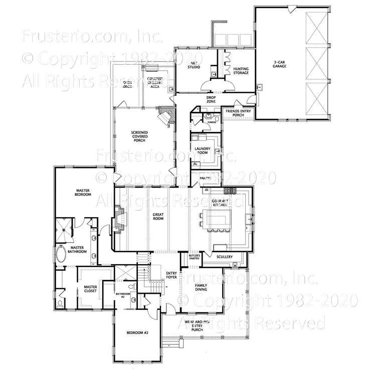 Delroy House Plan First Floor Plan