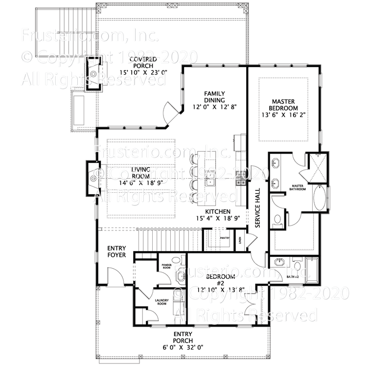 Lark House Plan First Floor Plan