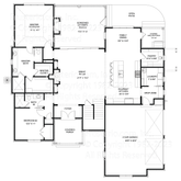 Rosie House Plan First Floor Plan