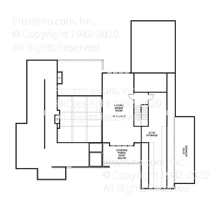 Clemens House Plan 2nd Floor
