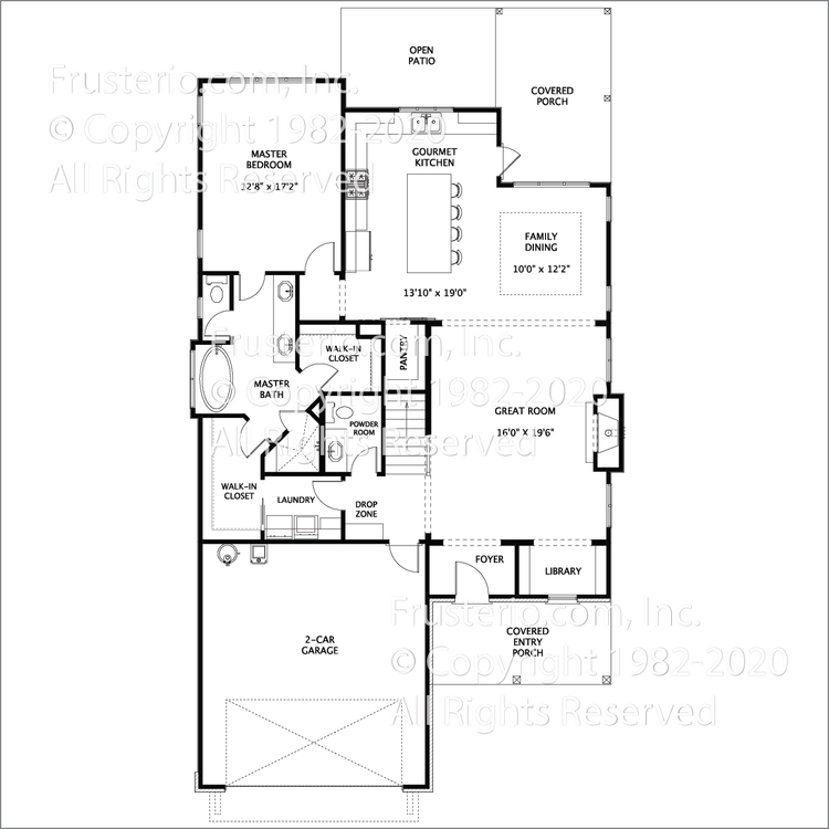 Lincoln House Plan First Floor Plan