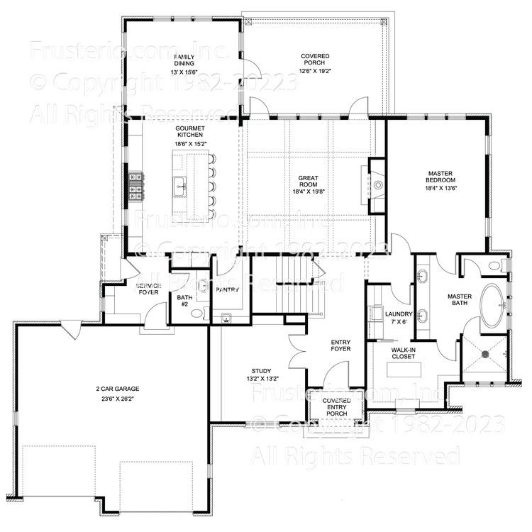 Melia House Plan First Floor Plan
