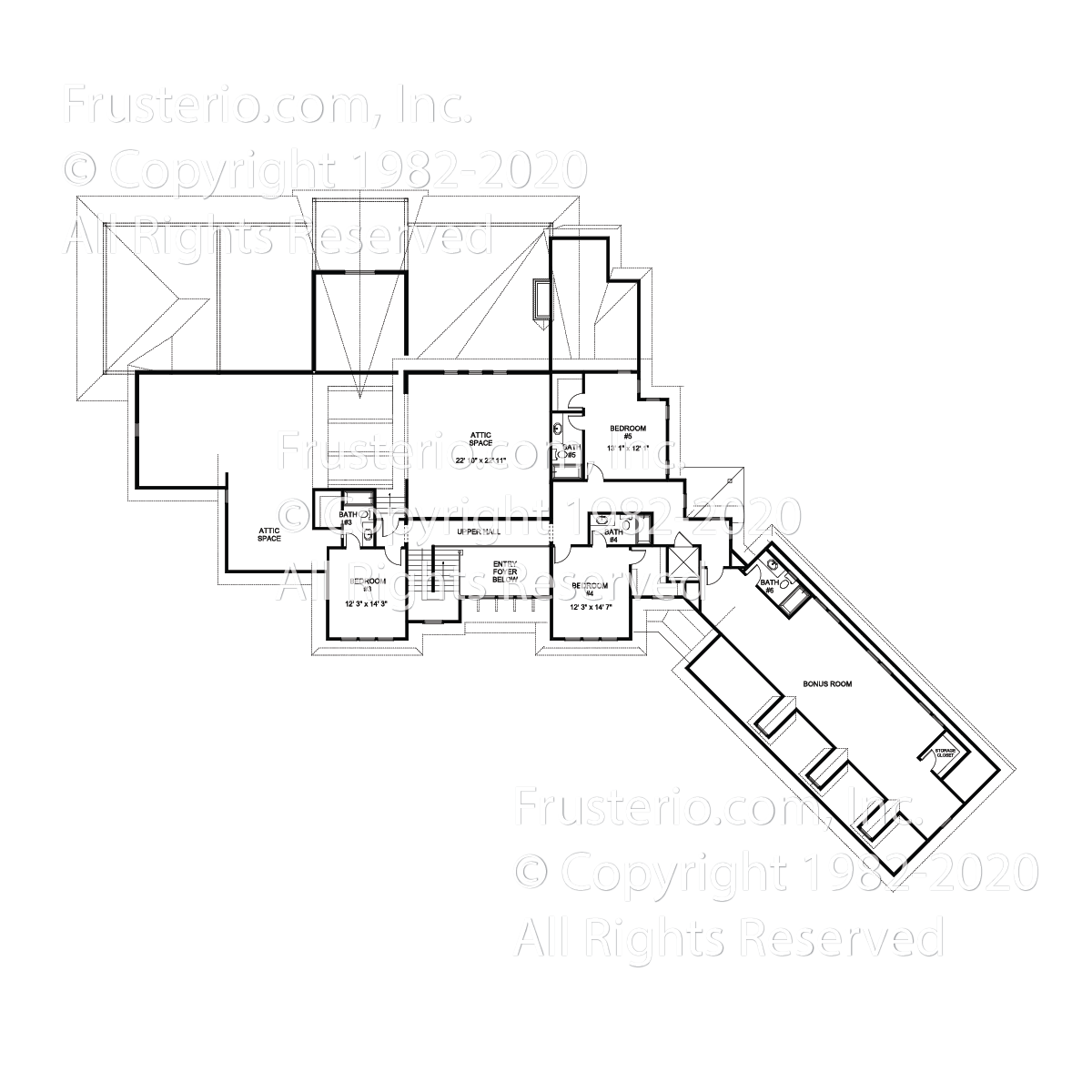 Charlotte House Plan 2nd Floor