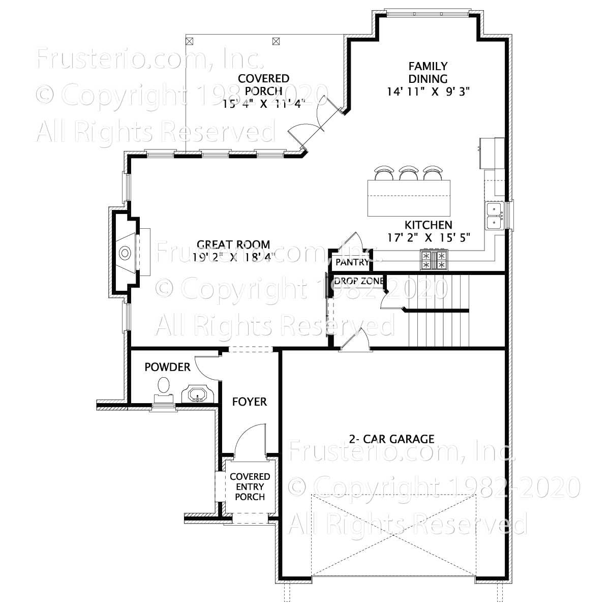 Gardner House Plan First Floor Plan