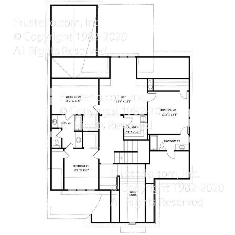 Beckett House Plan 2nd Floor
