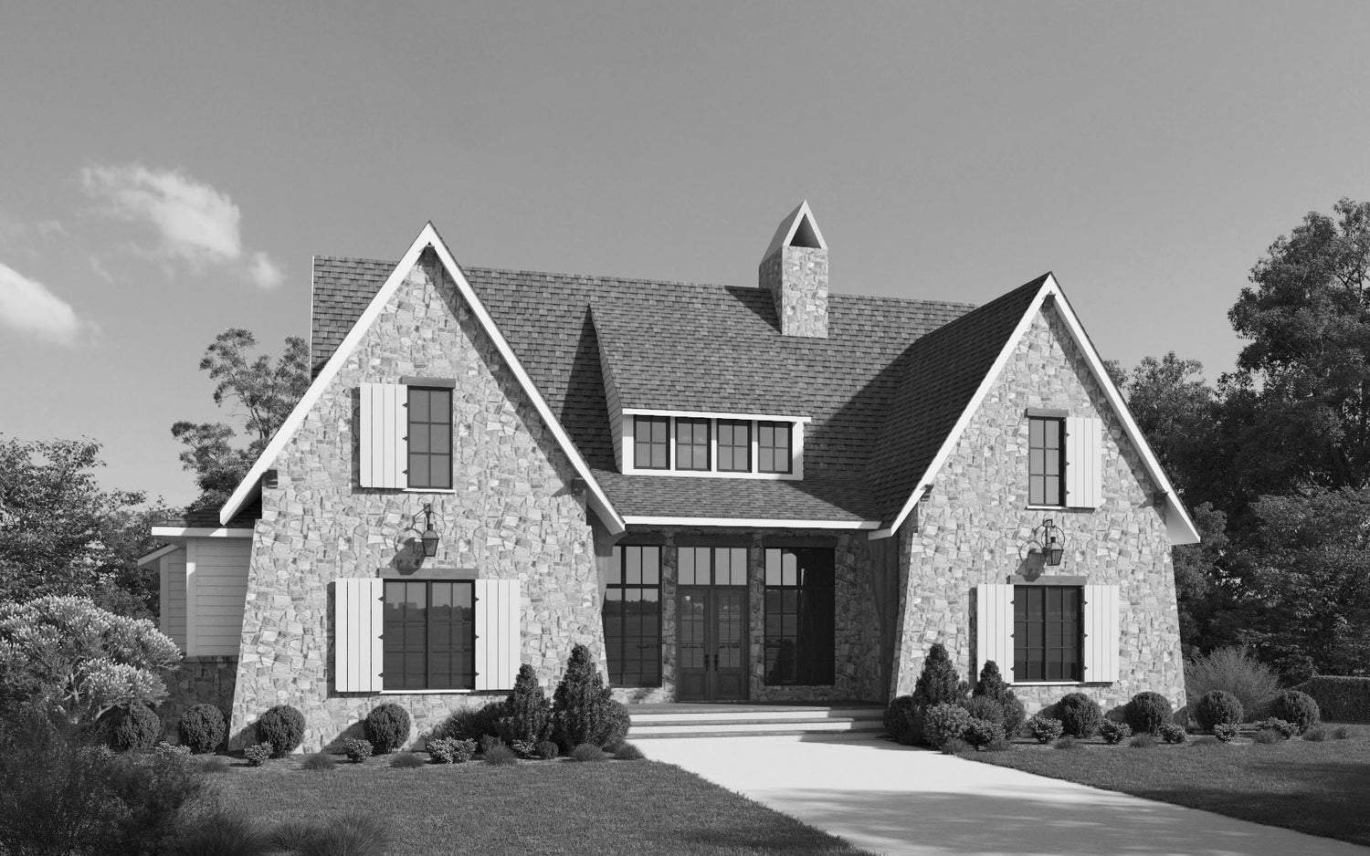 Kimberly Front Elevation Rendering
