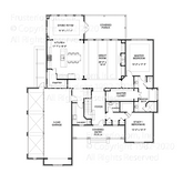 Knowles House Plan First Floor Plan
