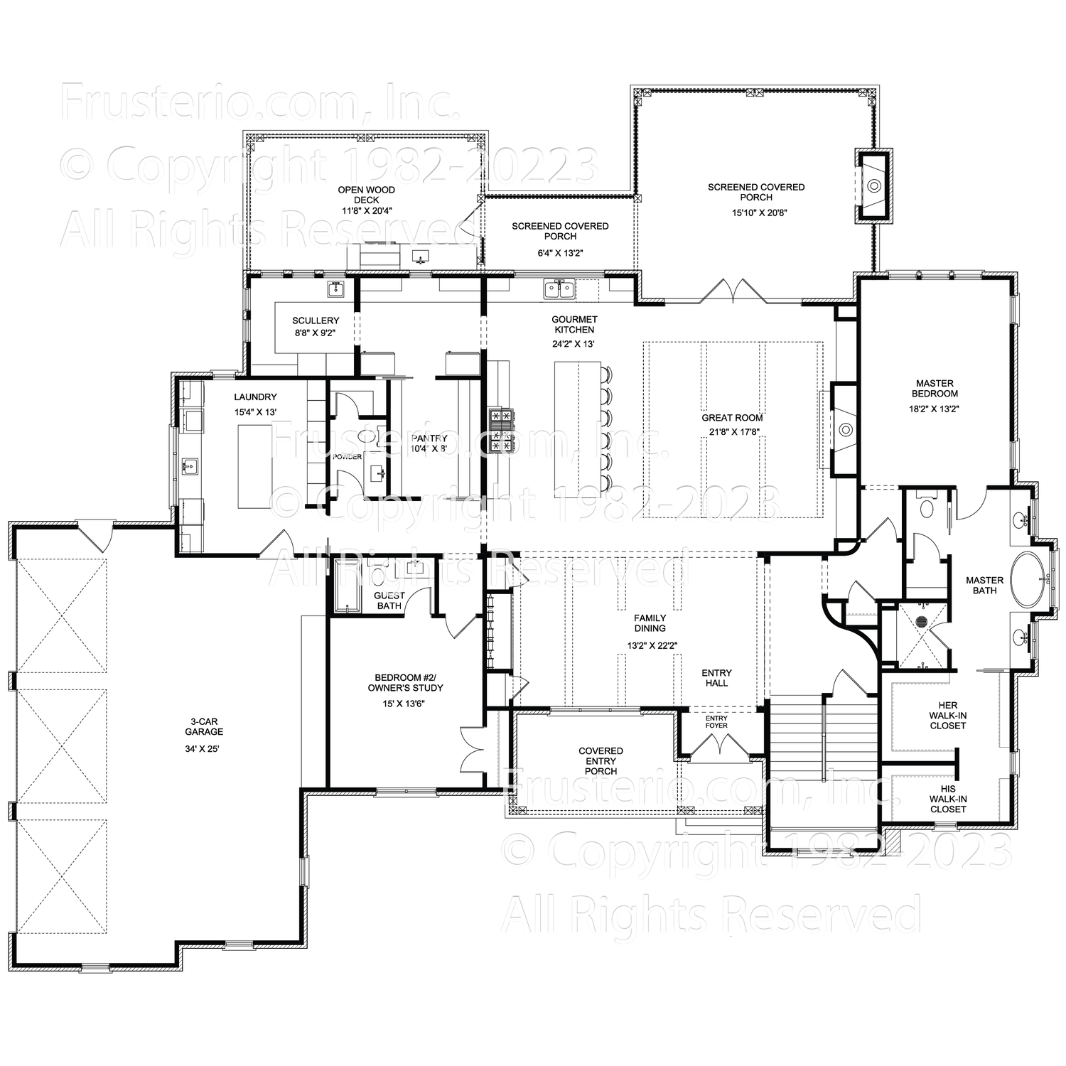 Kinsley House Plan First Floor Plan