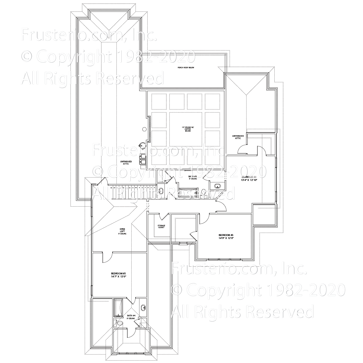 Collins House Plan 2nd Floor