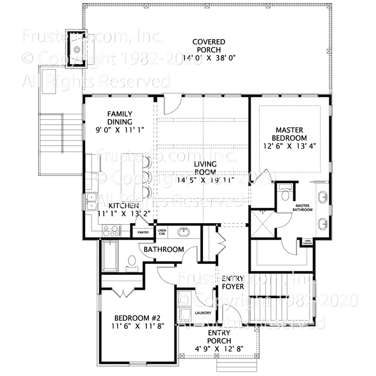 Stanton House Plan First Floor Plan