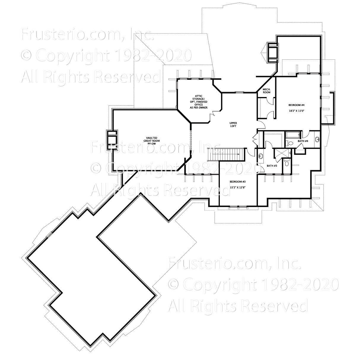 Presley House Plan 2nd Floor