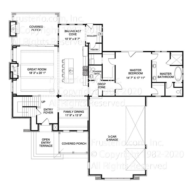 Lagniappe House Plan First Floor Plan