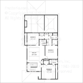 Ennis House Plan 2nd Floor