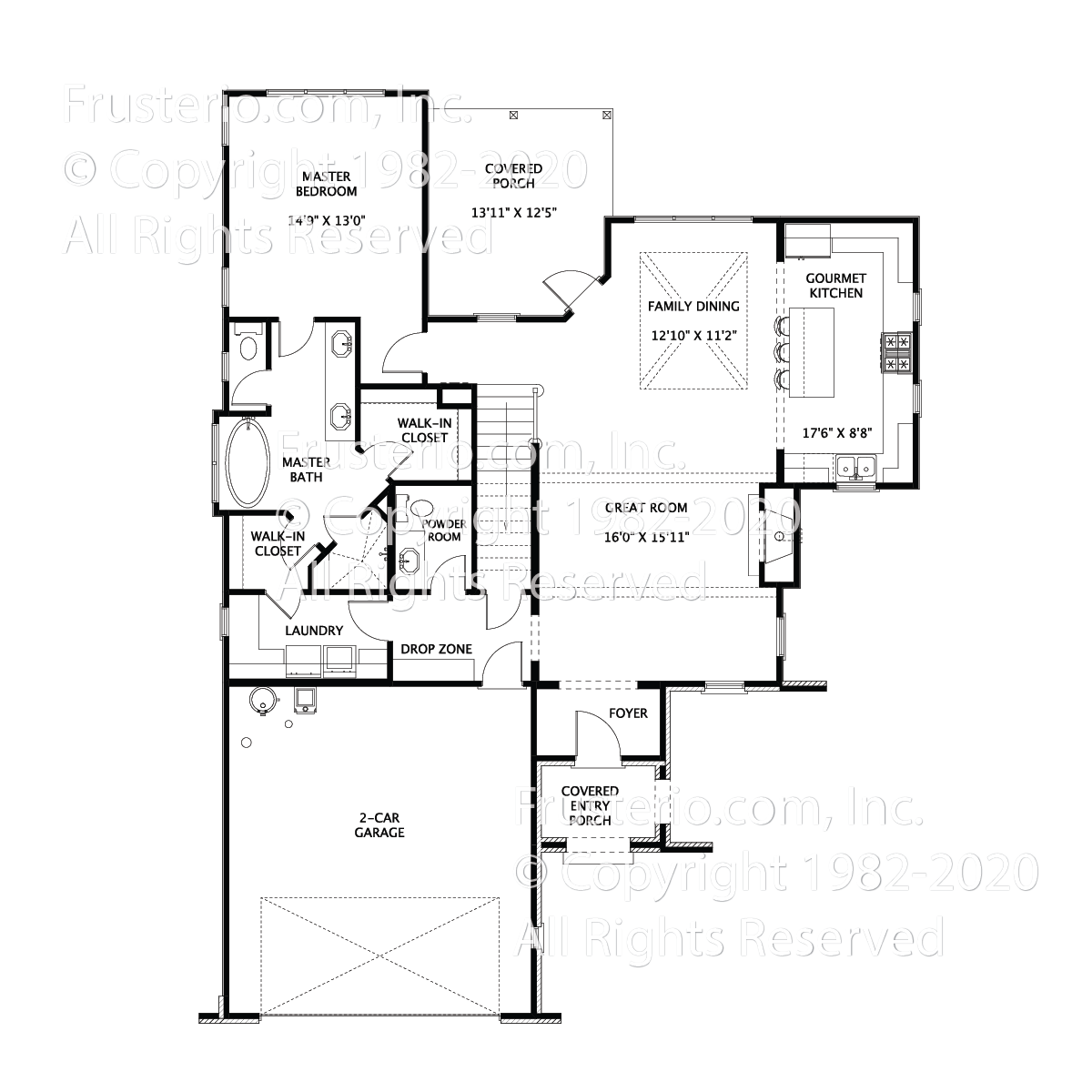 Darcy House Plan First Floor Plan