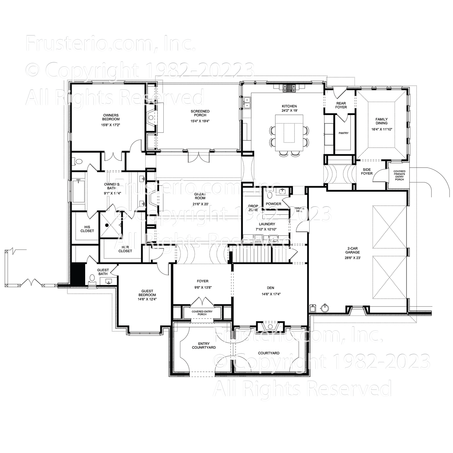 Emmie House Plan First Floor Plan