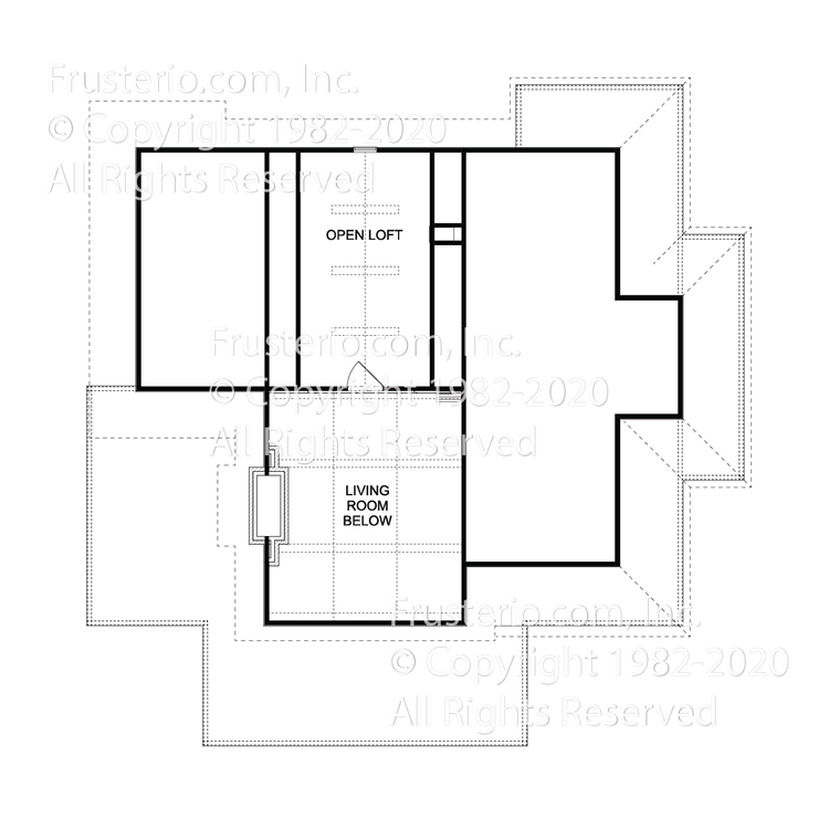 Mendota House Plan 2nd Floor
