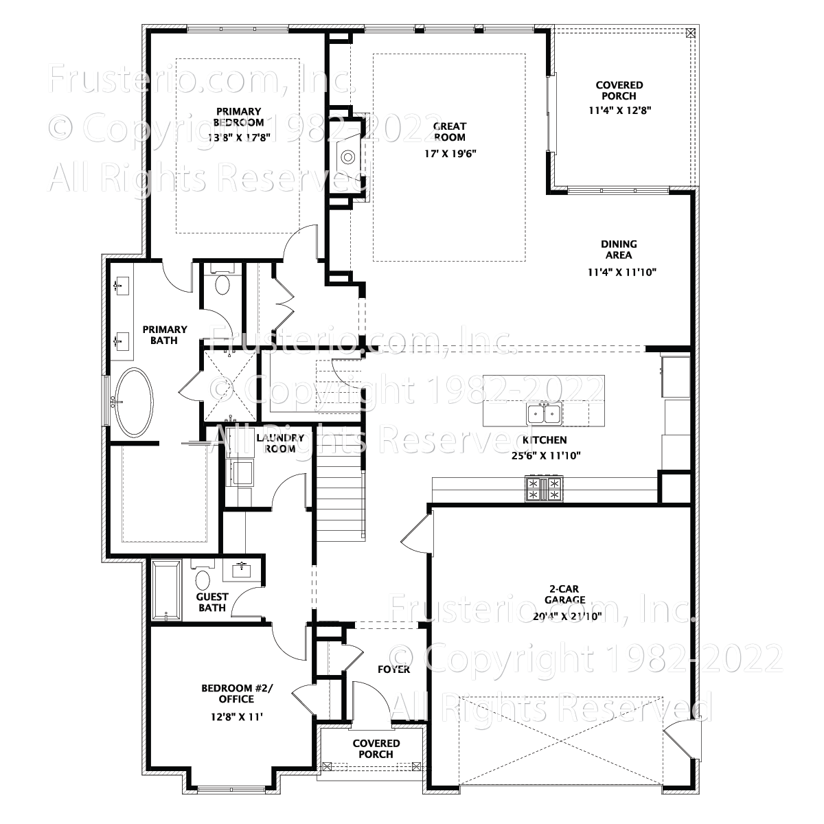 Catatoga House Plan First Floor Plan