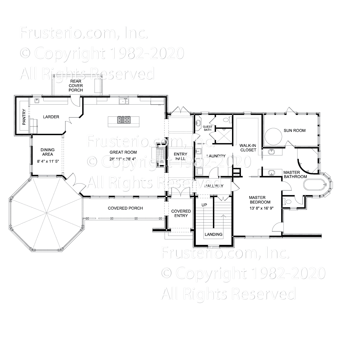 Lucy House Plan First Floor Plan