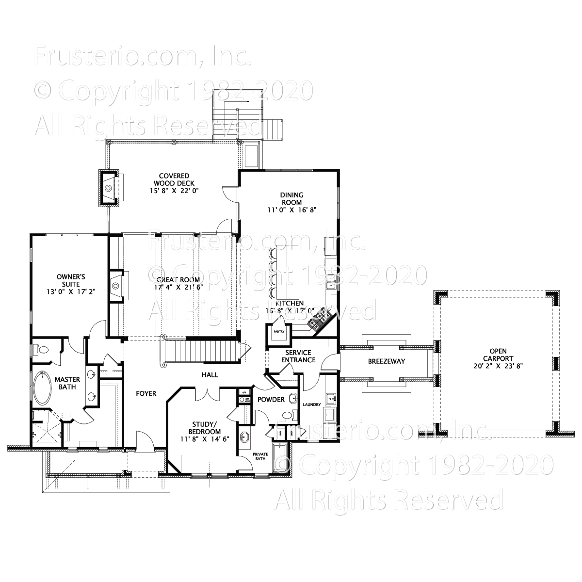 Uma House Plan First Floor Plan