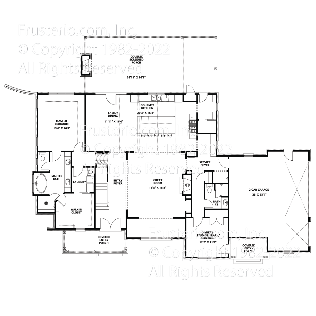 Megan House Plan First Floor Plan