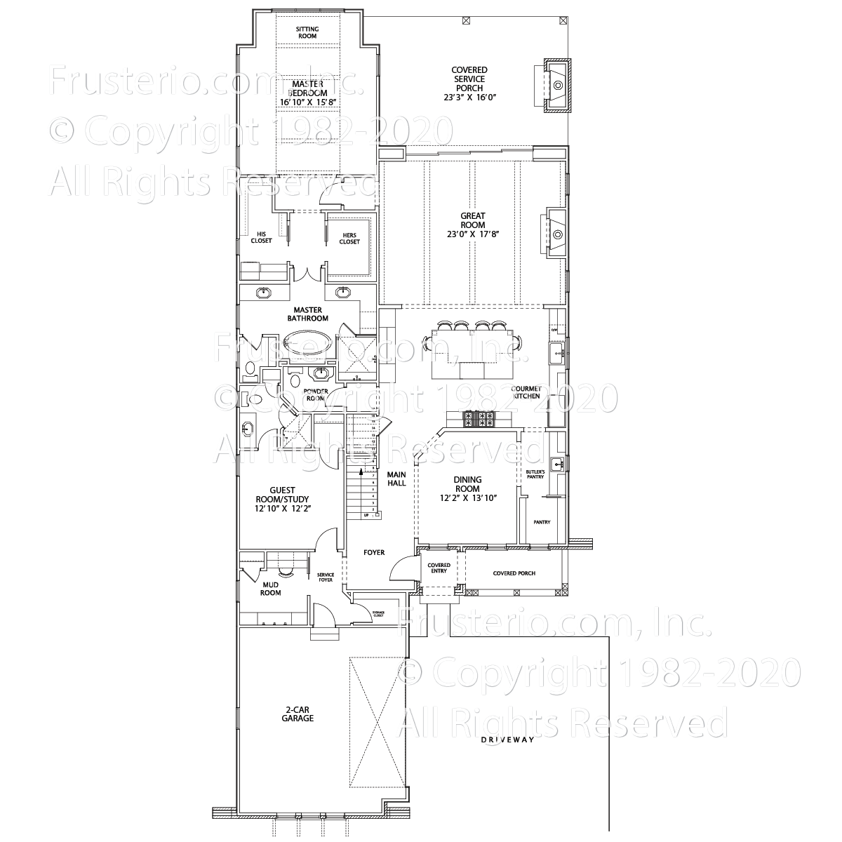 Tullamore House Plan First Floor Plan