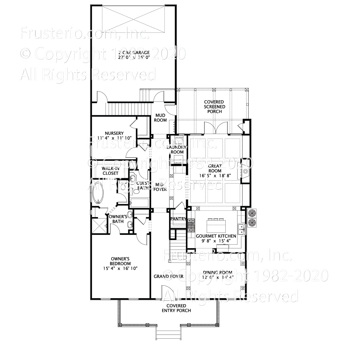 Shelby House Plan First Floor Plan