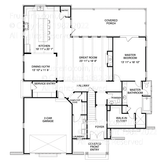 Mateo House Plan First Floor Plan