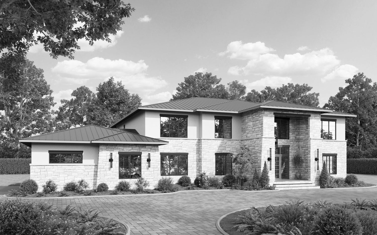 Tasha Front Elevation Rendering