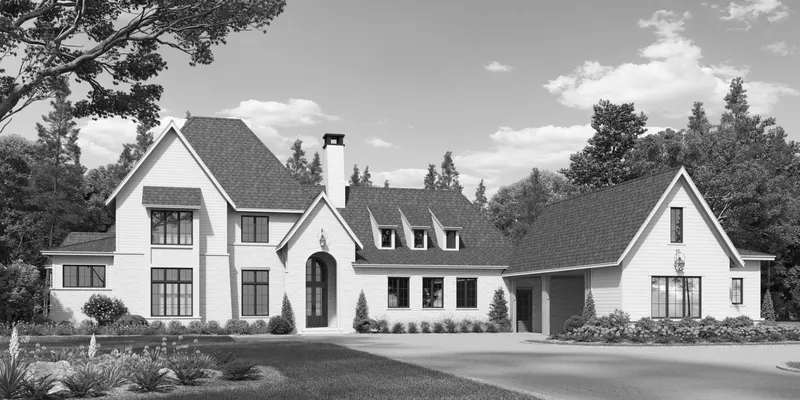 Abram house plan exterior