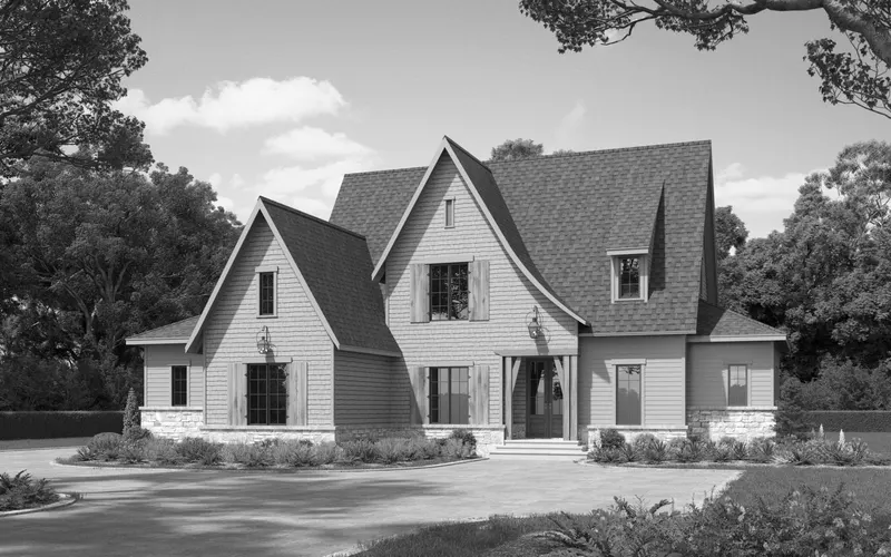 Amber house plan exterior