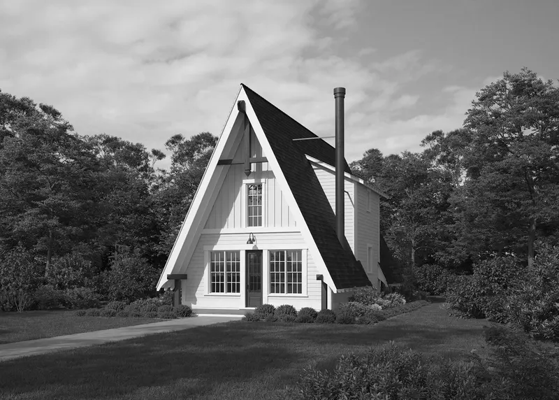 Ansel house plan exterior