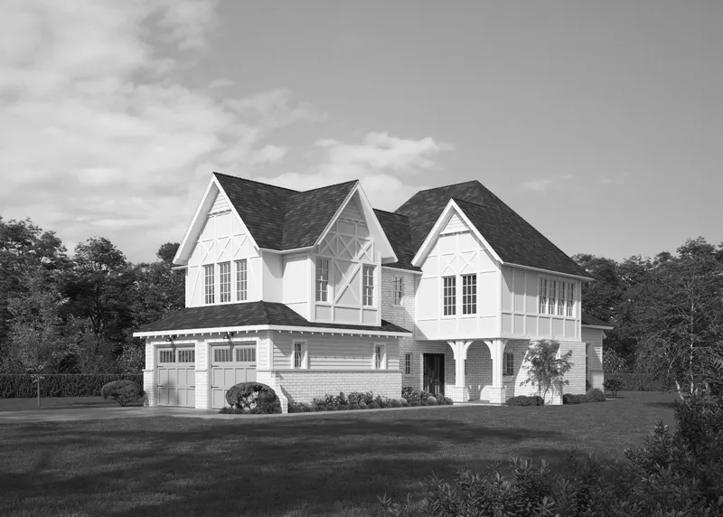 Archer house plan exterior