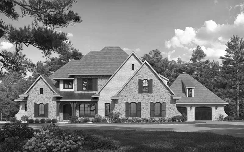 Arden house plan exterior