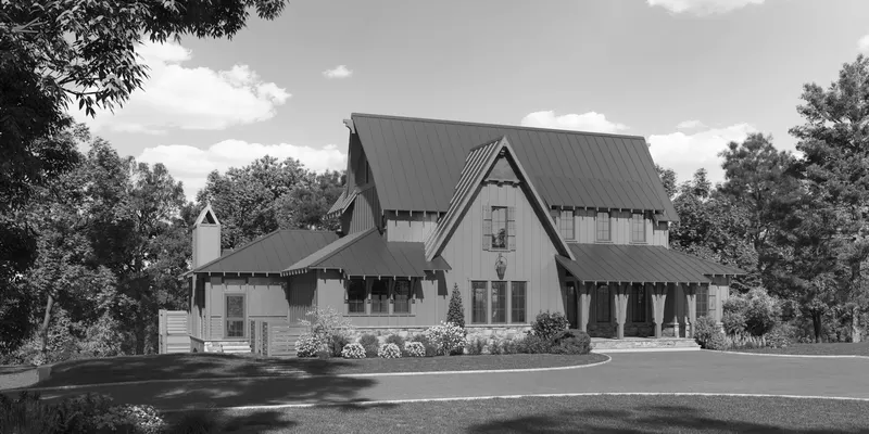 Aspen house plan exterior