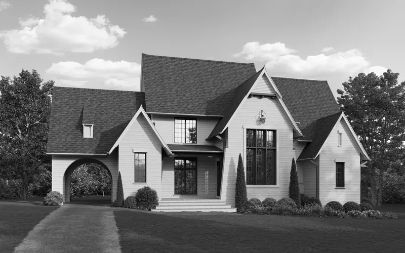 Aurora house plan exterior