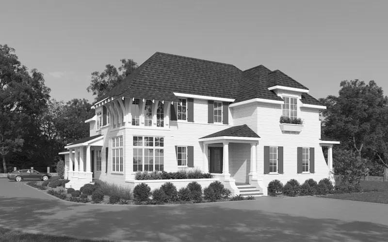 Aveline house plan exterior