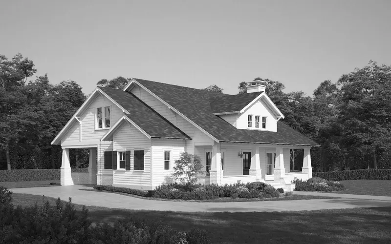 Azalea house plan exterior