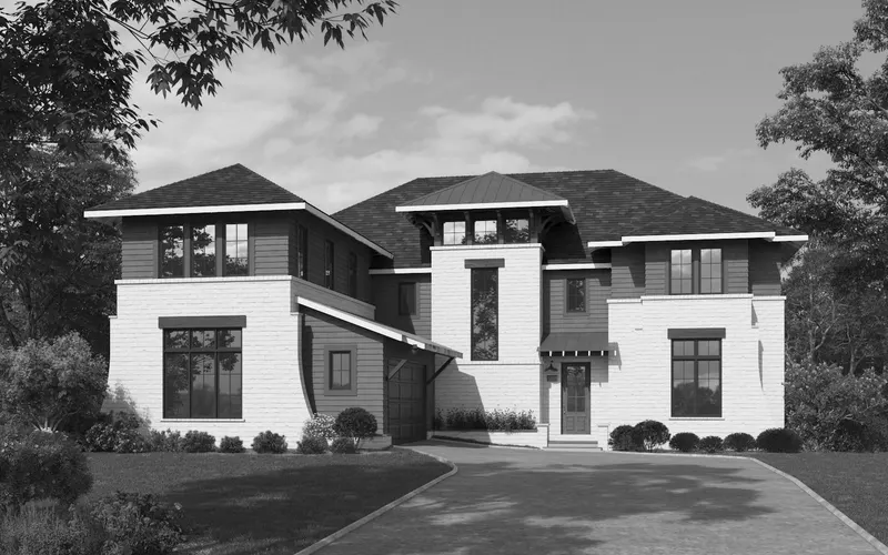 Bartlett house plan exterior