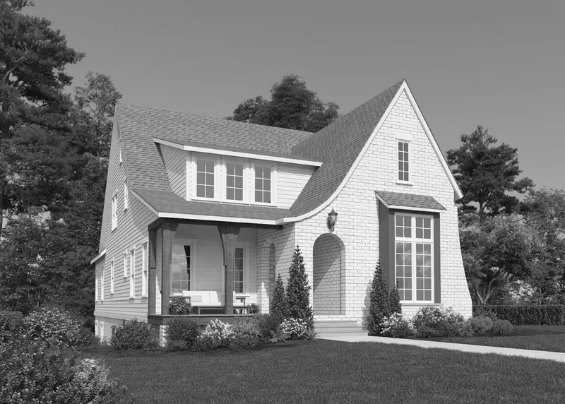 Beckett house plan exterior