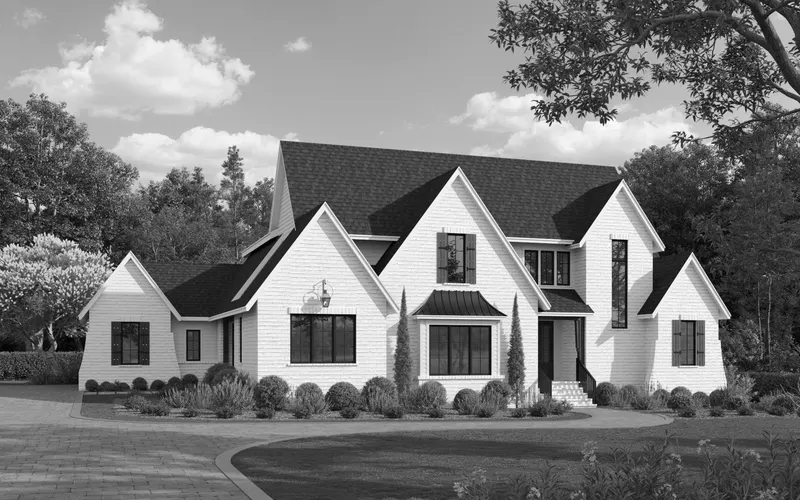 Beth house plan exterior