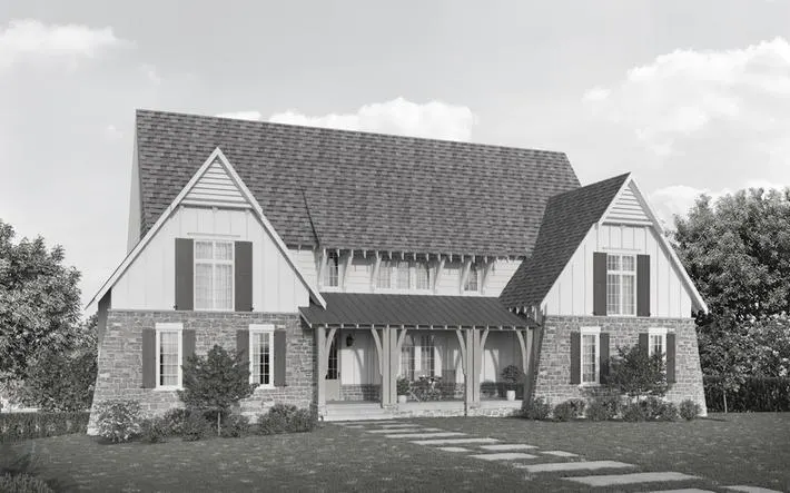 Blackridge house plan exterior