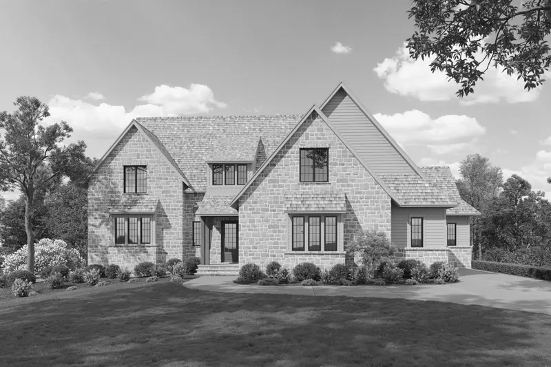 Bowman house plan exterior