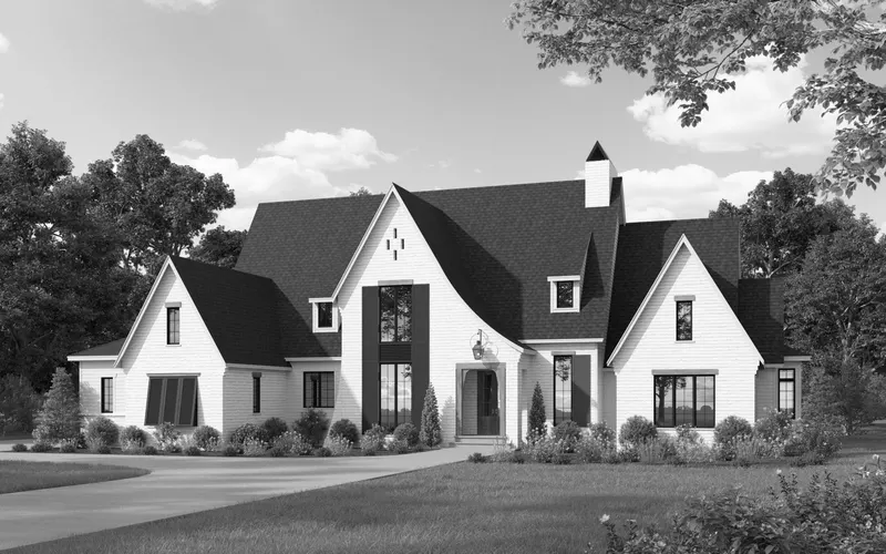 Bradberry house plan exterior