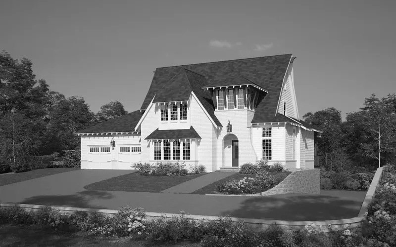 Briar house plan exterior