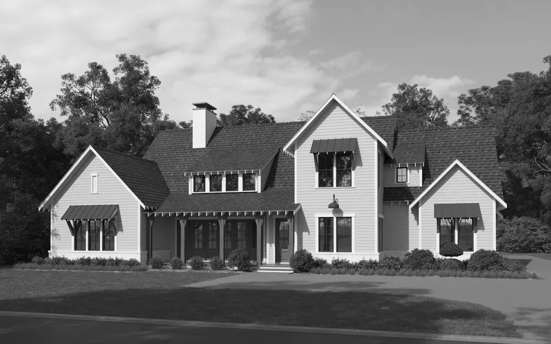 Brittany house plan exterior